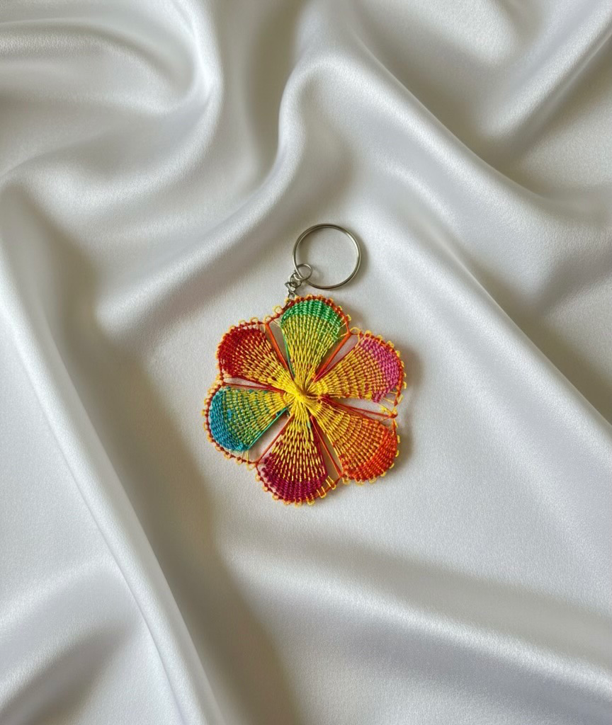 Medium Keychain (Flower)